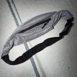 Triangl Swimwear Silver Glitter Waterprood Belt Bag